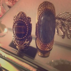 Natalie B. Cuff rings